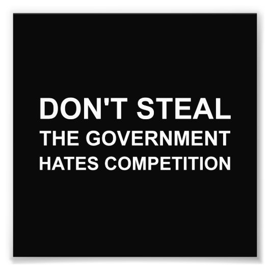 盗まない フォトプリント            (正面)