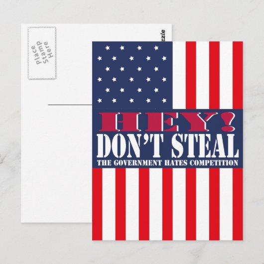 盗まない ポストカード (正面/裏面)