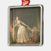 盗まれたキス、c.1788 メタルオーナメント (左)