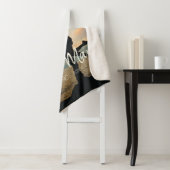 盗まれた写真。名前と年のタイポグラフィ。 シェルパブランケット (インサイチュ)