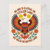 盗まれた土地では誰も違法ではない ポストカード (正面)