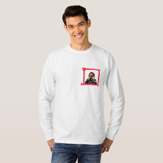 盗まれた土地では誰も違法ではない Tシャツ (正面フル)