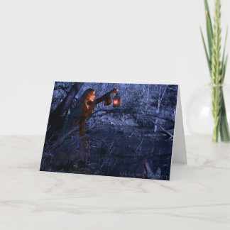 盗まれた季節のブランクの挨拶状 カード