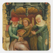 盗まれた賛美のは高い祭壇から スクエアシール (正面)