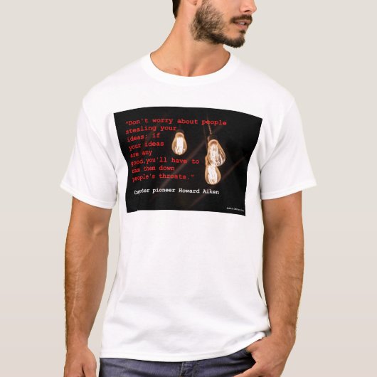 盗みアイディア Tシャツ (正面)