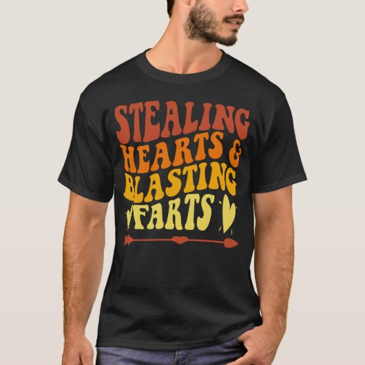 盗みハートと爆破ファルト Tシャツ (正面)