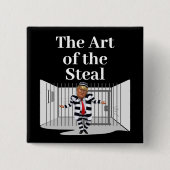 盗み切りボタンの技術 缶バッジ (正面)