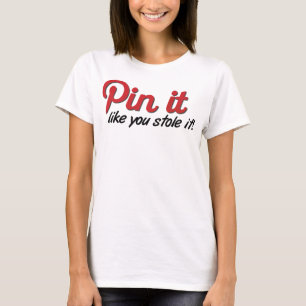 盗んだようにピン留めしてTシャツ Tシャツ