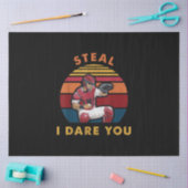 盗んでやれおもしろいば野球選手 薄葉紙 (クラフト)