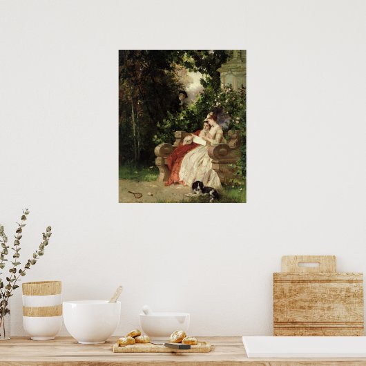 盗聴器， 1868 ポスター (キッチン)