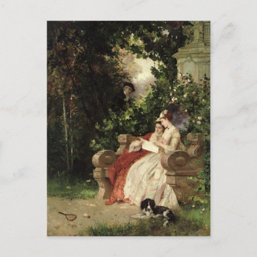 盗聴器， 1868 ポストカード (正面)