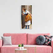 盗聴者（Eugene de Blaas著） キャンバスプリント (インサイチュ (リビング))