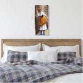 盗聴者（Eugene de Blaas著） キャンバスプリント (インサイチュ (寝室))