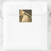 盗難されたキス, c.1788 スクエアシール (バッグ)