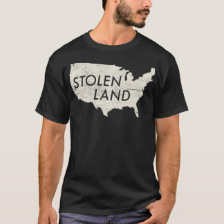 盗難された土地の先住民アメリカ先住民スウェットシャツ Tシャツ