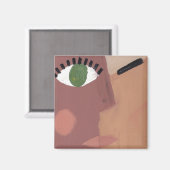 盗難キス磁石 マグネット (正面/裏面)