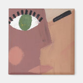 盗難キス磁石 マグネット (正面)