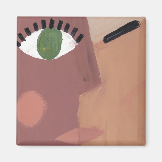 盗難キス磁石 マグネット (正面)