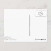 盗難シーズンはがき ポストカード (裏面)