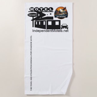 盗難型モーテルビーチタオル ビーチタオル