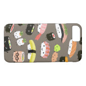 盛り合わせかわいいすしキャラクターかわいいおもしろいと Case-Mate iPhoneケース (裏面(横))