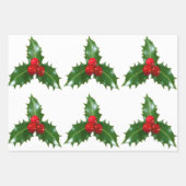 盛り合わせクリスマスラッピング紙 ラッピングペーパーシート (正面3)