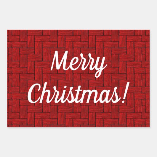 盛り合わせクリスマスラッピング紙 ラッピングペーパーシート (正面)