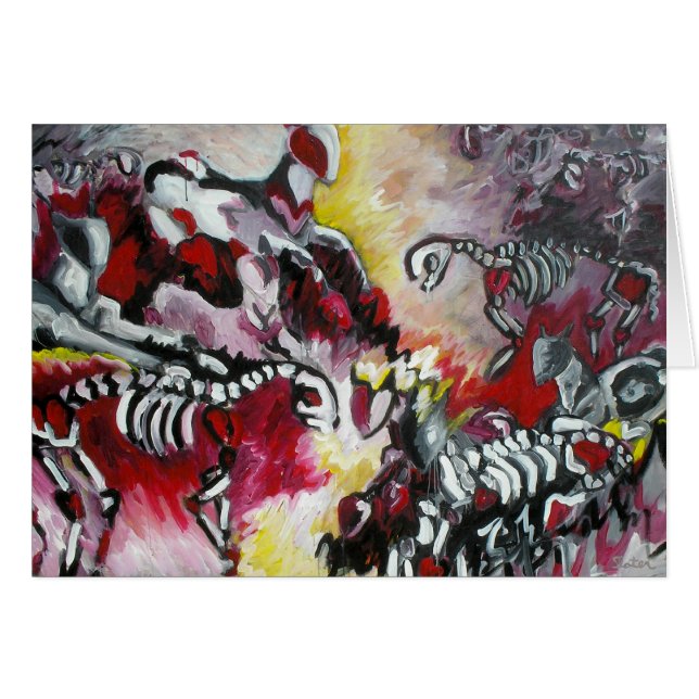 盛夏の午後-カード (正面横)