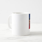 盛夏、それらの朝の1時…です コーヒーマグカップ (正面左)