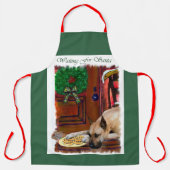 盛大なクリスマスを祝う エプロン (正面)