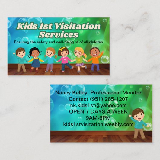 監察付き名刺 名刺 (正面/裏面)