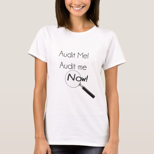 監査して！ Tシャツ (正面)