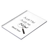 監査しろ! ノートブック (左側)