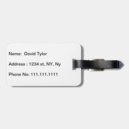 監査しろ！ ラゲッジタグ (裏面横)