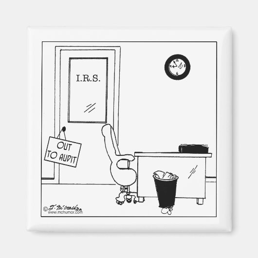 監査へ マグネット (正面)