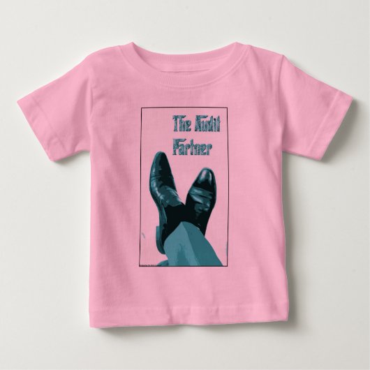 「監査パートナー」 ベビーTシャツ (正面)