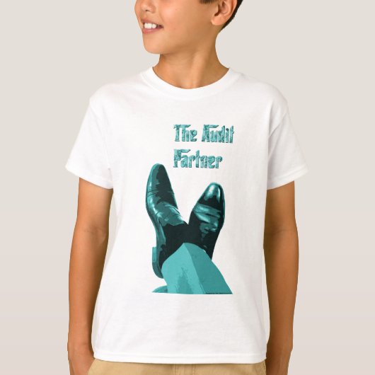 「監査パートナー」 Tシャツ (正面)
