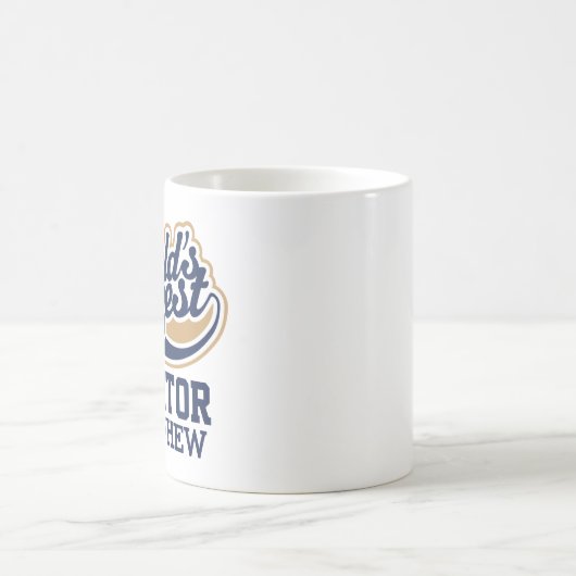 監査人の贈パーソナライズされた与 コーヒーマグカップ (中央)