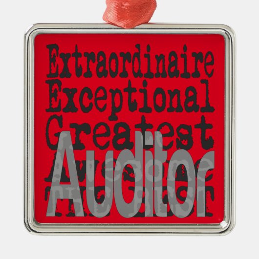 監査人 メタルオーナメント (正面)