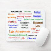 監査宣誓の言葉うっとうしいおもしろい監査人ギフト マウスパッド (マウス)