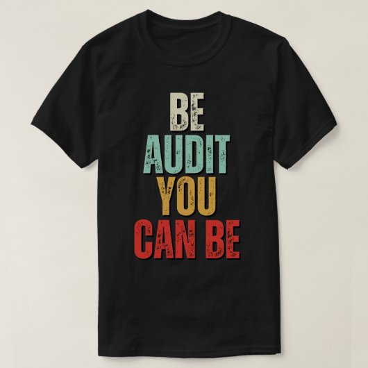 監査監査監査監査監査可能Accoであってもよおもしろいい Tシャツ (デザイン正面)