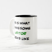 監査素晴らし、 ツートーンマグカップ (正面左)