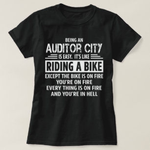 監査都市 Tシャツ