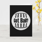 監獄おもしろいグリーティングカード カード (黄色い花)