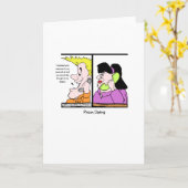 監獄おもしろいグリーティングカード カード (黄色い花)