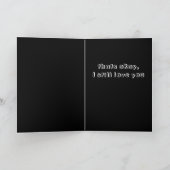 監獄おもしろいグリーティングカード カード (内部)