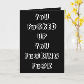 監獄おもしろいグリーティングカード カード (黄色い花)