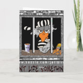 監獄の挨拶状 カード (裏面)