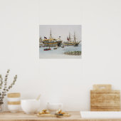 監獄の船、「イギリスの衣装」素晴らし、パブ ポスター (キッチン)