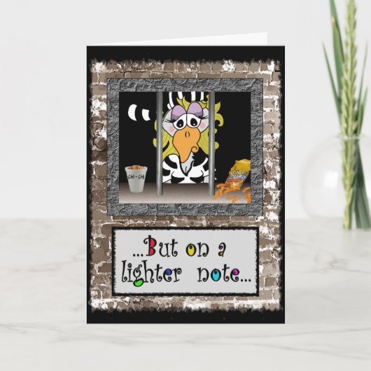 監獄カード：女性看守 カード (正面)